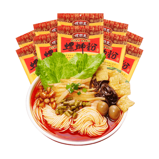 10-Pack of Luo Si Fen River Snail Rice Noodles - Great Value Deal - 9.87oz Each