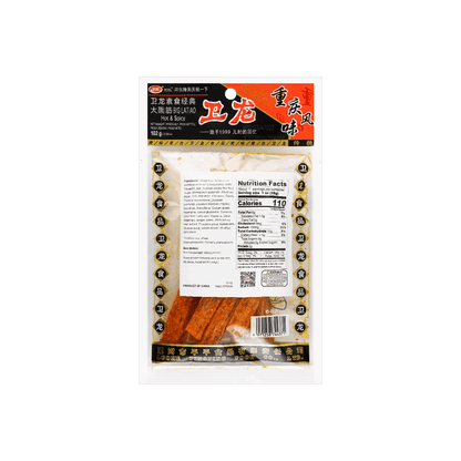 Spicy Wheat Flour Strip Chili Snack - Big Latiao, 3.6oz for a Flavorful and Crunchy Snacking Experience