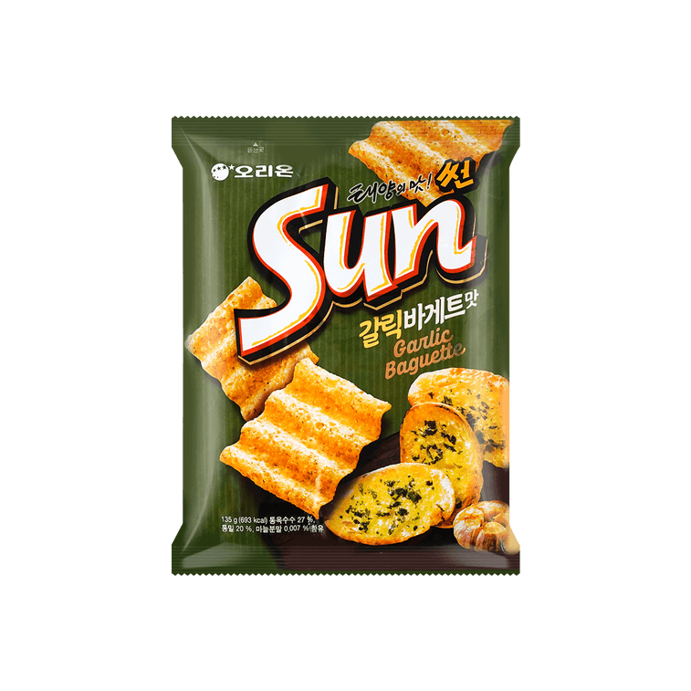 Garlic Baguette Sun Chips with Whole Grain - A Tasty and Wholesome Snack, 4.76oz.
