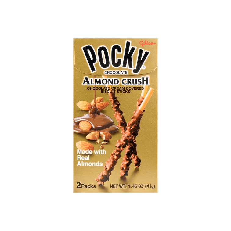 Japanese Almond Crush Chocolate Cookie Sticks - Pocky, 1.45oz