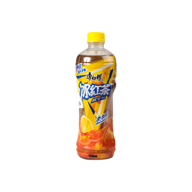 16.9fl oz Bottle of MASTER KONG Lemon Iced Tea - Good for Your Body and Perfect for Summer Days