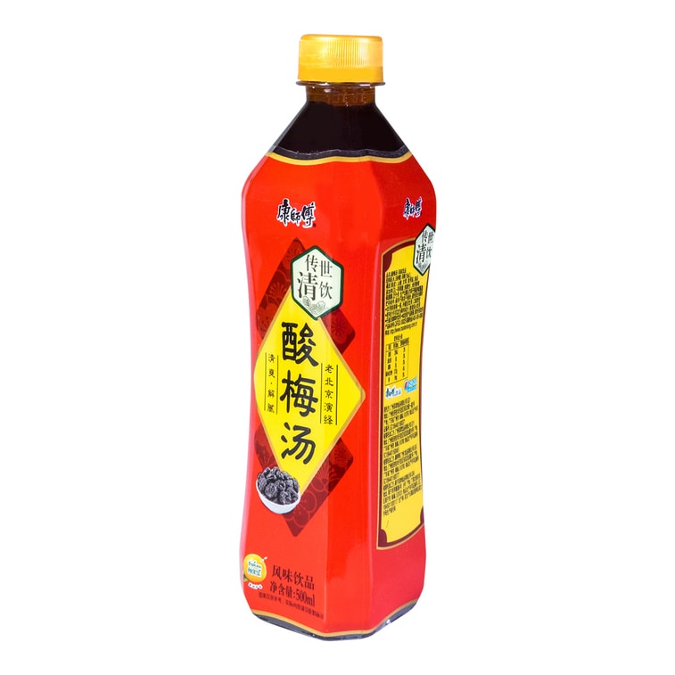 Master Kong Sour Plum Drink - Traditional Chinese Fruit Drink, 16.9fl oz