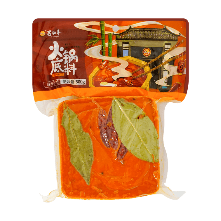 500g of Authentic Hot Pot Base Soup - Add Flavor and Heat to Your Meal