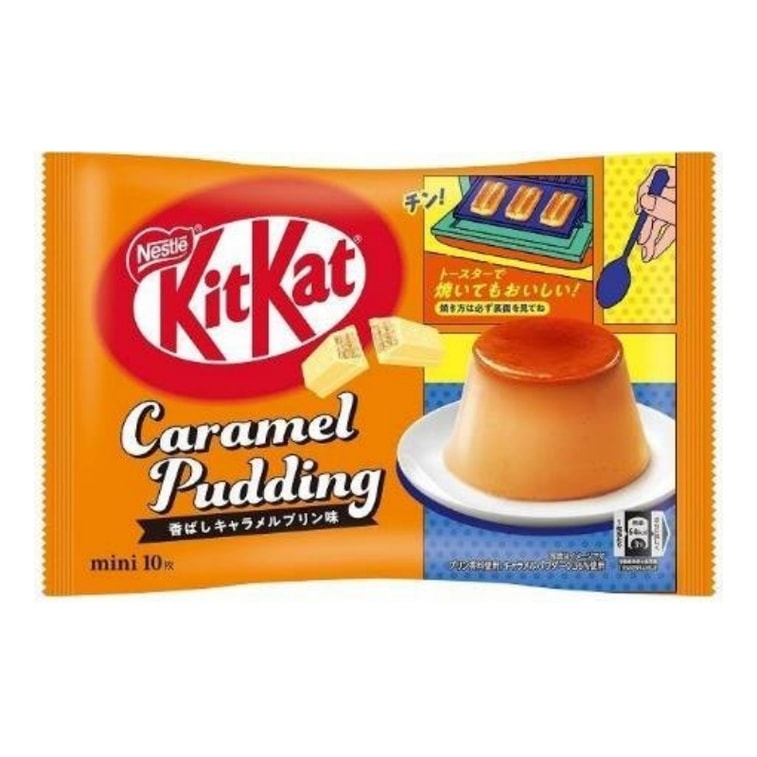 KIT KAT Caramel Pudding Chocolate Wafer 10pc